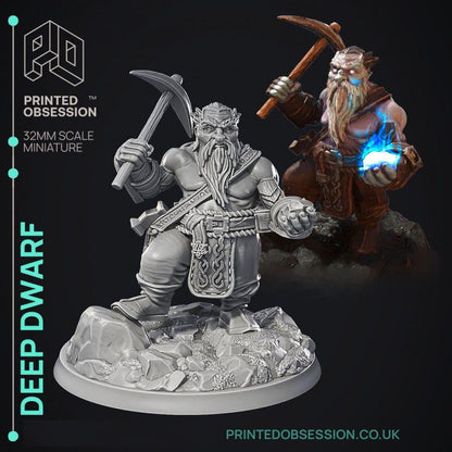 Deep Dwarf - Werefolk by Printed Obsession