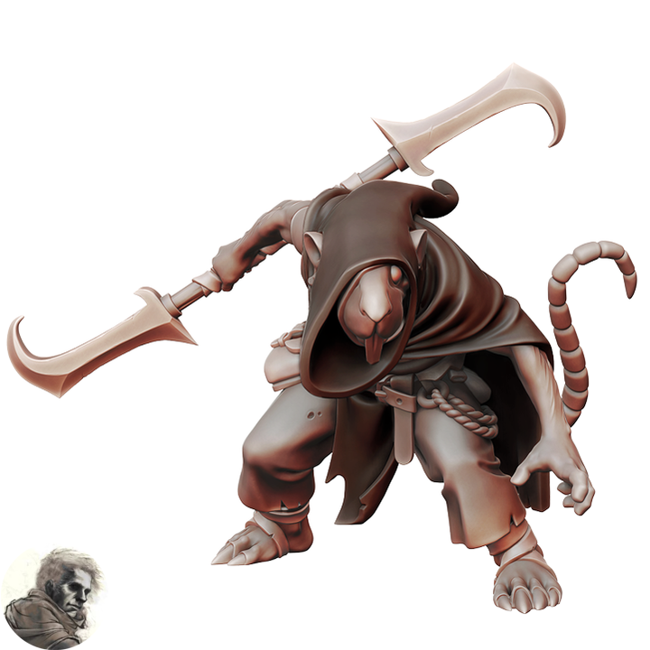 Ratfolk Bandit - Manuel Boria