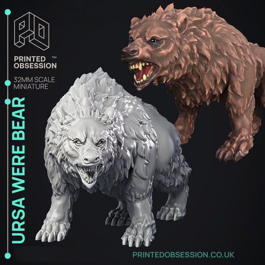 Ursa Bear Form - Werefolk by Printed Obsession