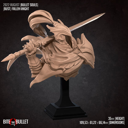 Fallen Knight Bust - Bite the Bullet