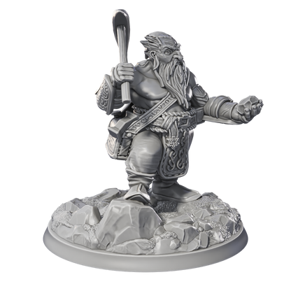 Deep Dwarf - Werefolk by Printed Obsession