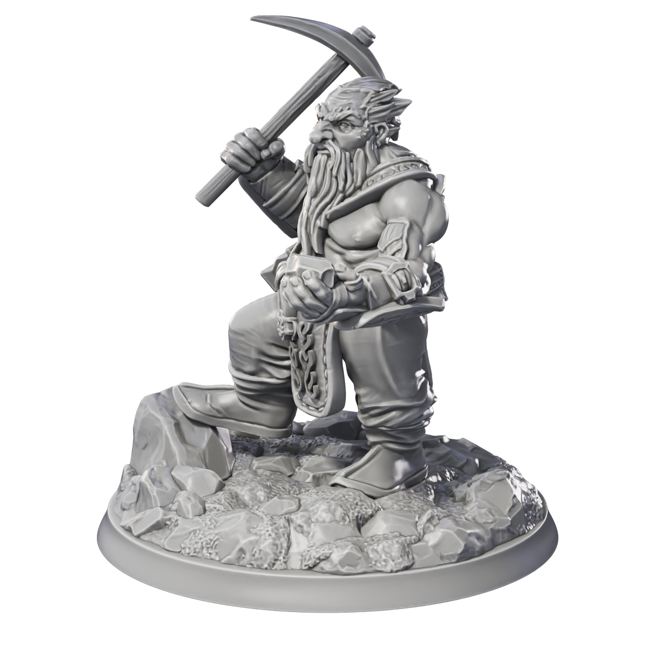 Deep Dwarf - Werefolk by Printed Obsession