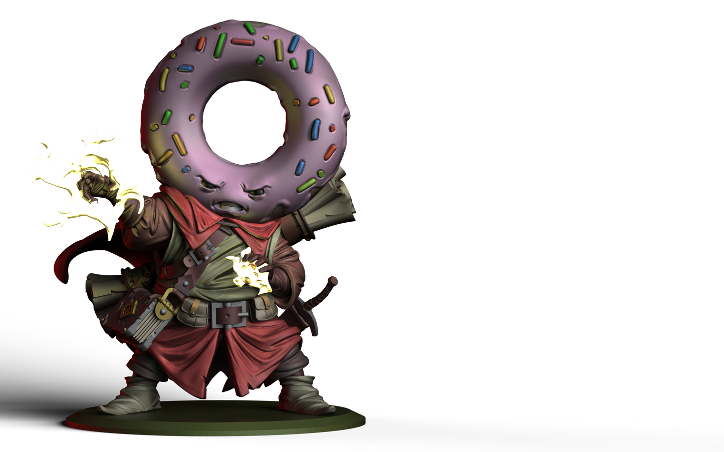 Donut Battle Mage - Quirky Unlimited