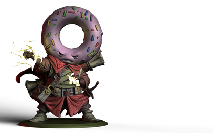 Donut Battle Mage - Quirky Unlimited