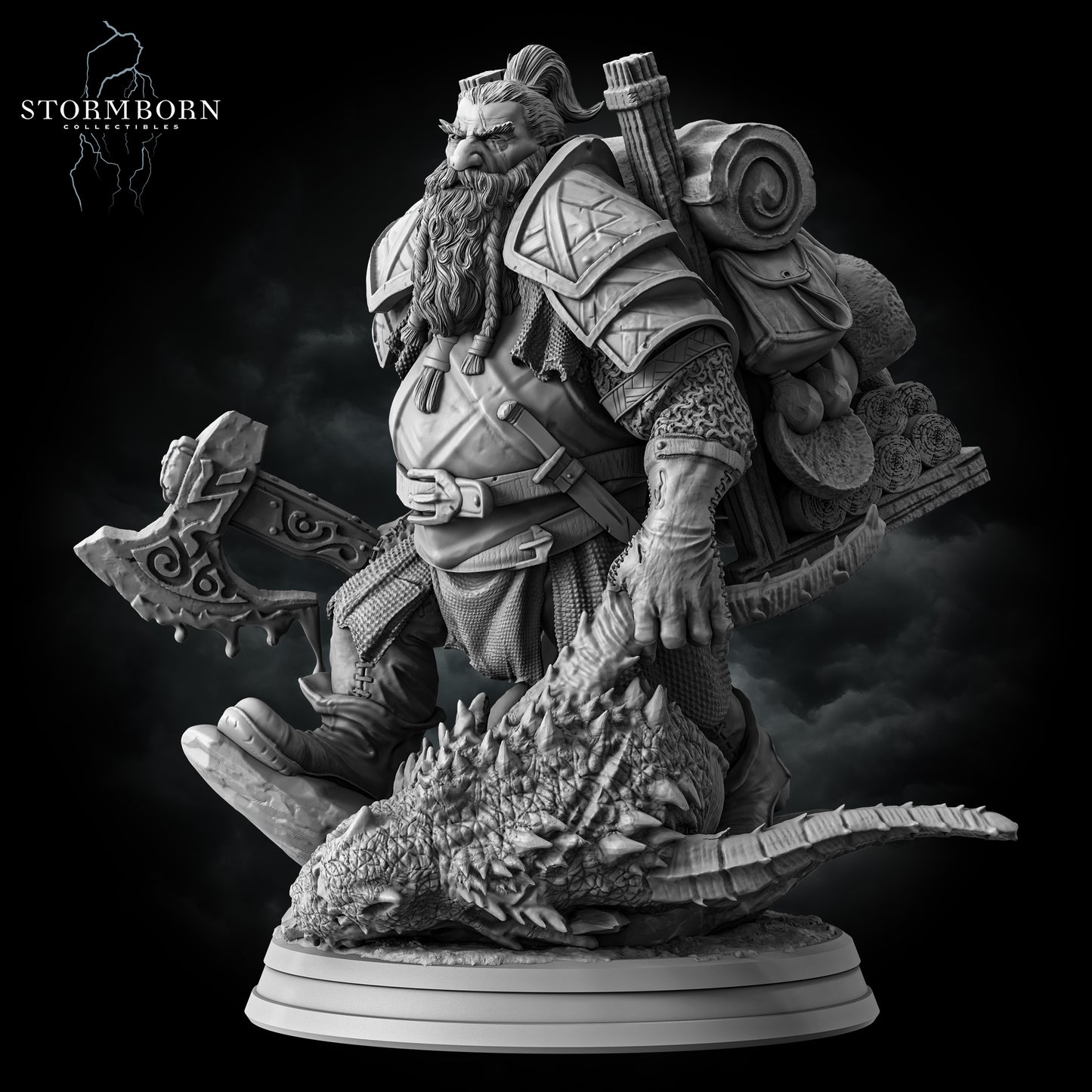 Dwarven Dragon Hunter - Stormborn Collectables