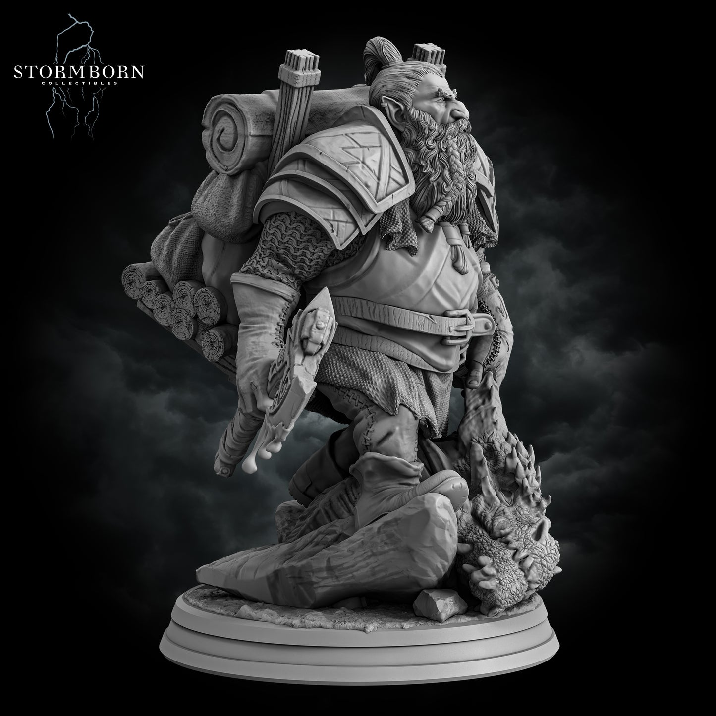 Dwarven Dragon Hunter - Stormborn Collectables