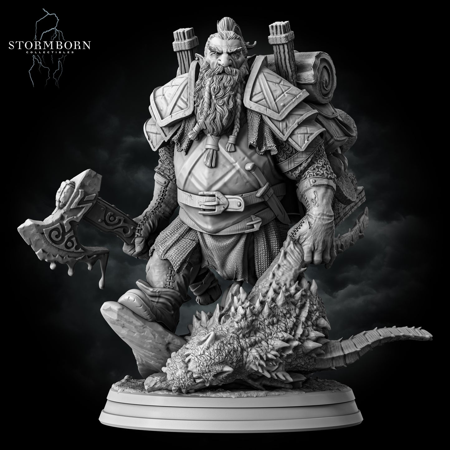 Dwarven Dragon Hunter - Stormborn Collectables