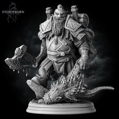 Dwarven Dragon Hunter - Stormborn Collectables