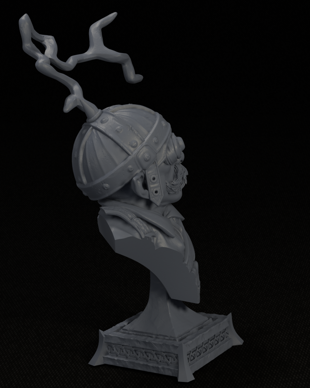 The Elctromancer Bust - The Witchguild