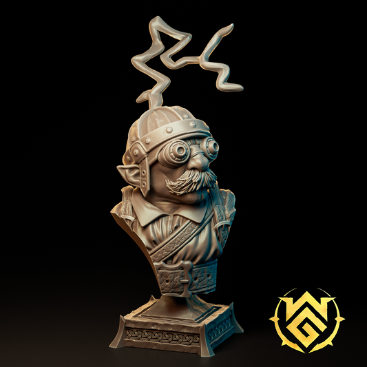 The Elctromancer Bust - The Witchguild