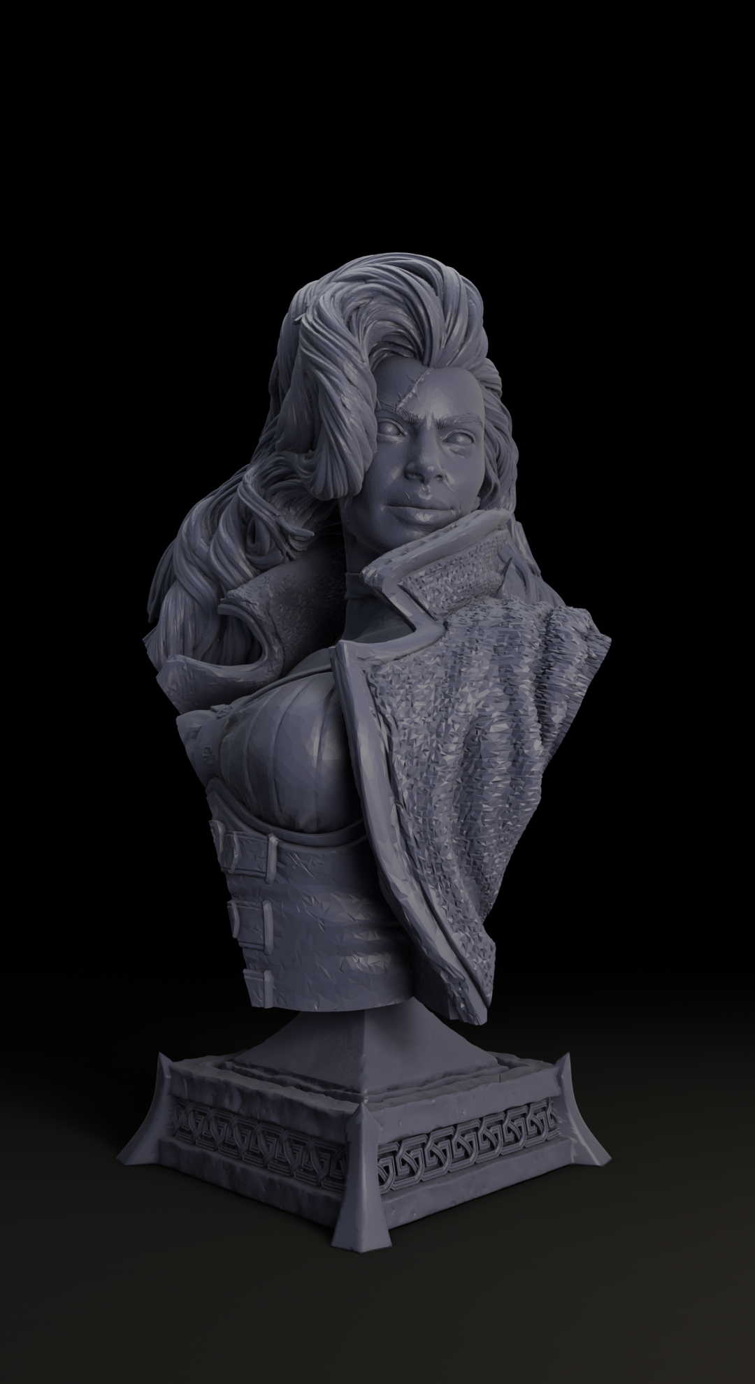 Flail Queen Bust - The Witchguild