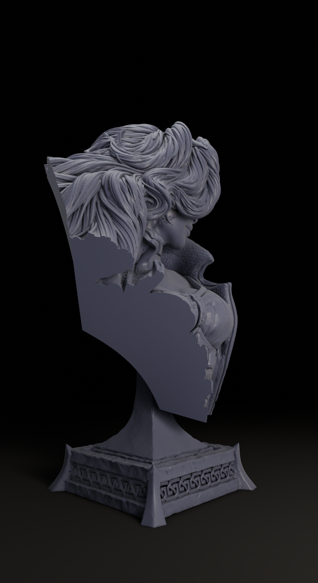 Flail Queen Bust - The Witchguild