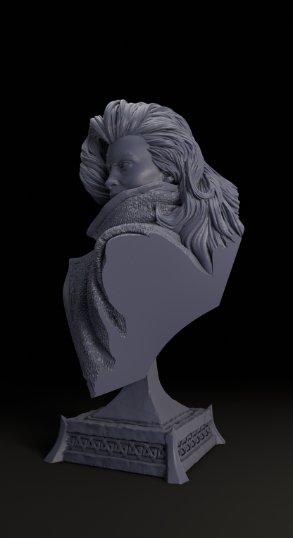 Flail Queen Bust - The Witchguild