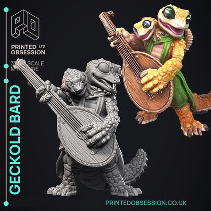 Geckold Bard - Geckolds by Printed Obsession