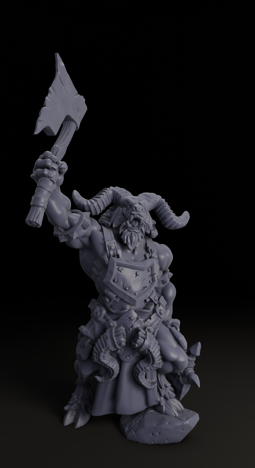 Goatmen - Drunken Dwarf Miniatures