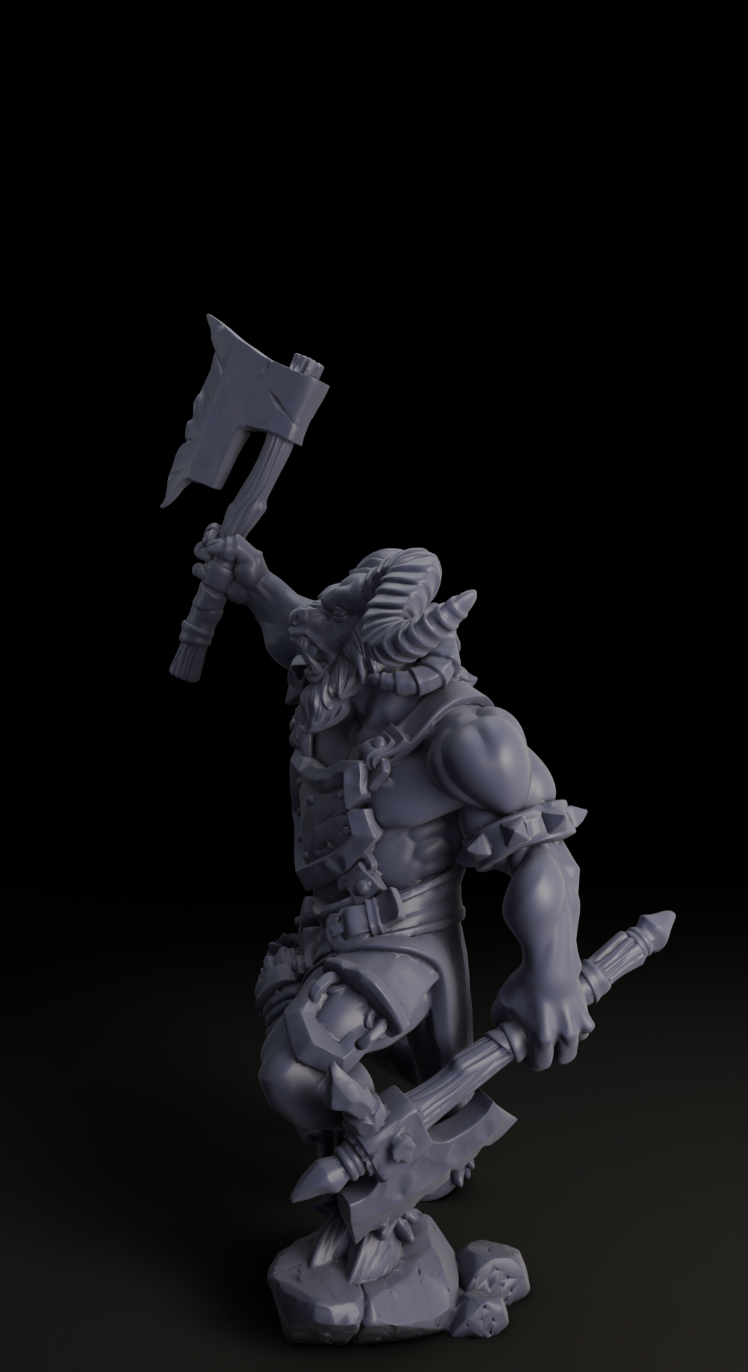 Goatmen - Drunken Dwarf Miniatures