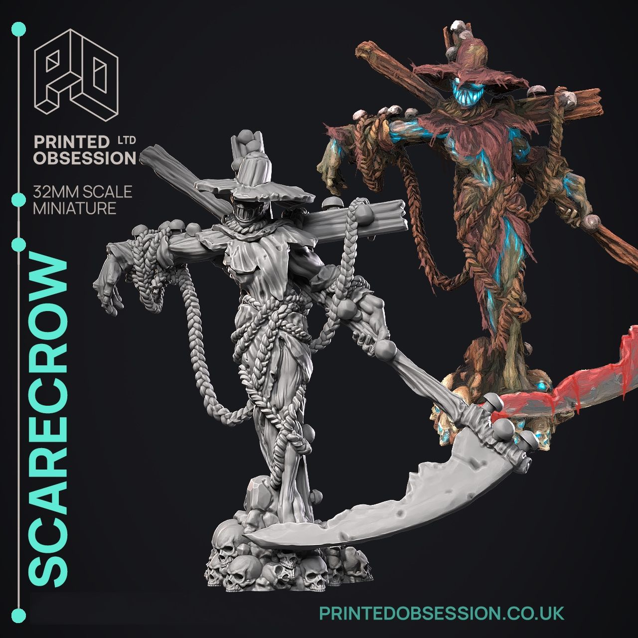 Scarecrow - Halloween by Printed Obsession