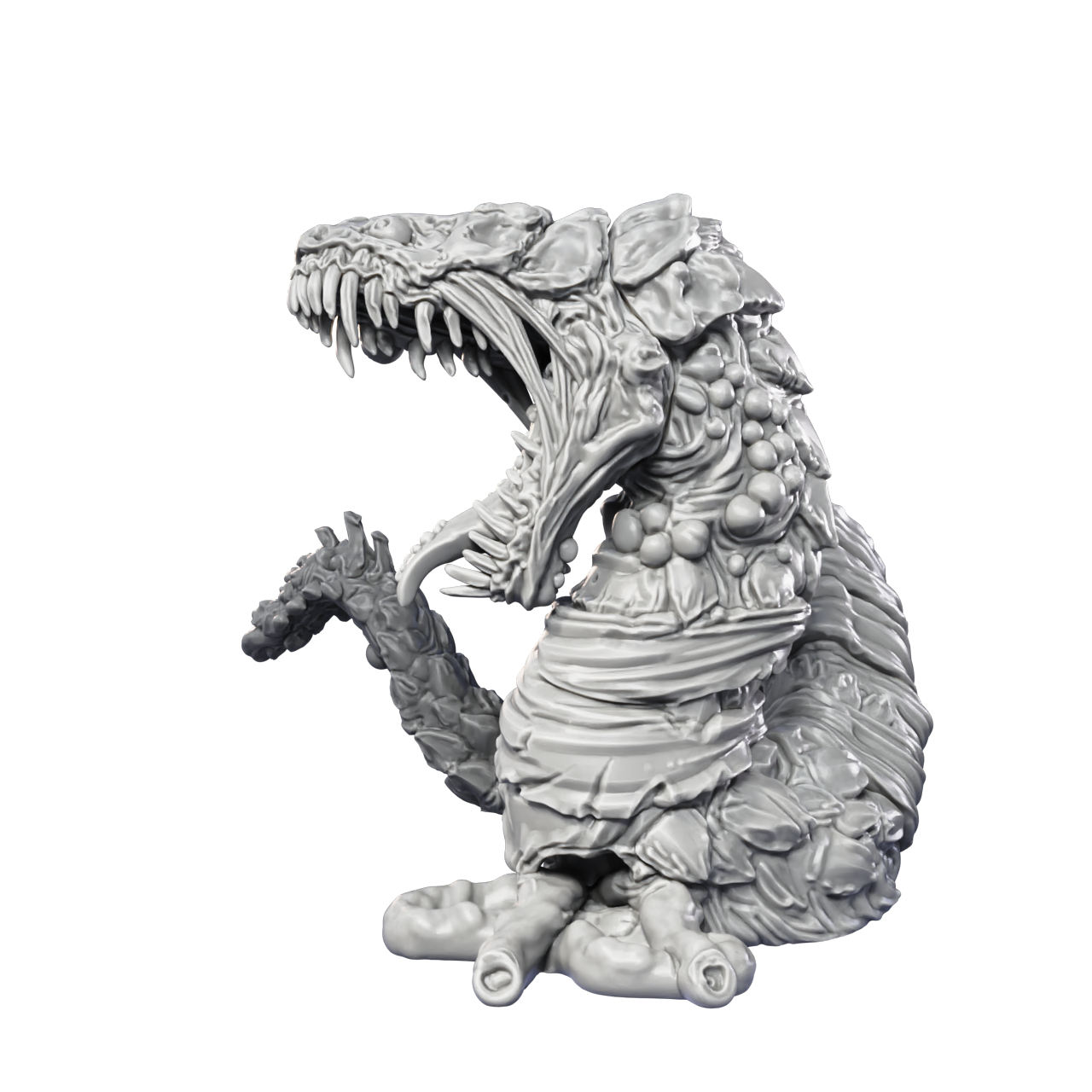 Undead Baslisk - Werefolk by Printed Obsession