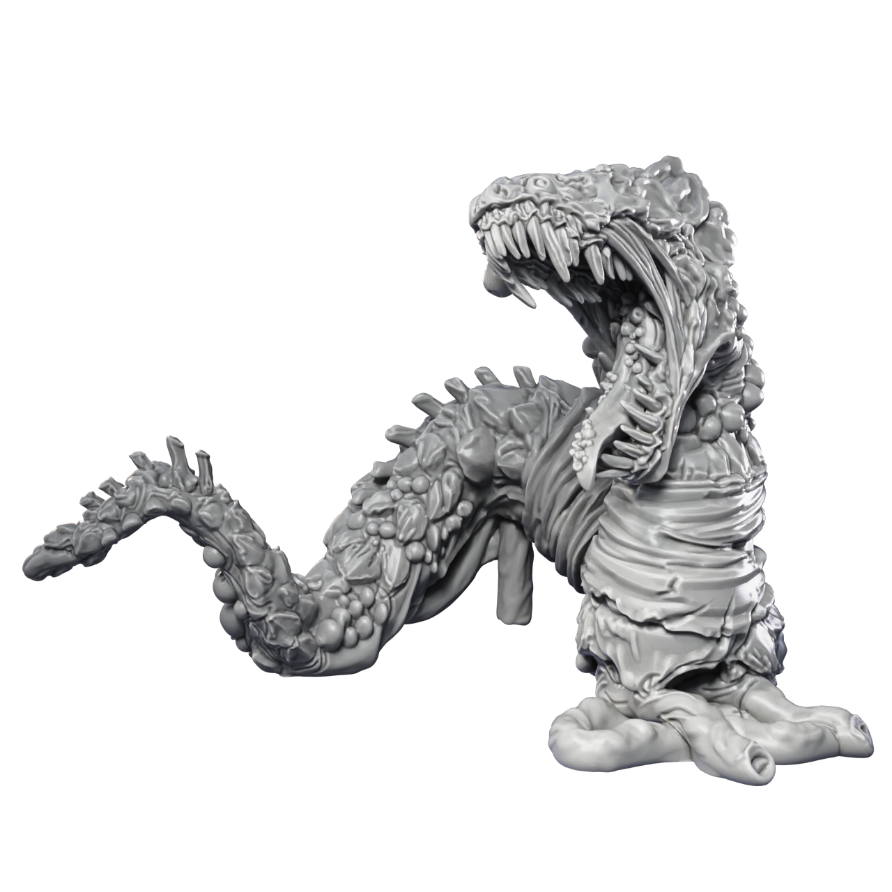 Undead Baslisk - Werefolk by Printed Obsession