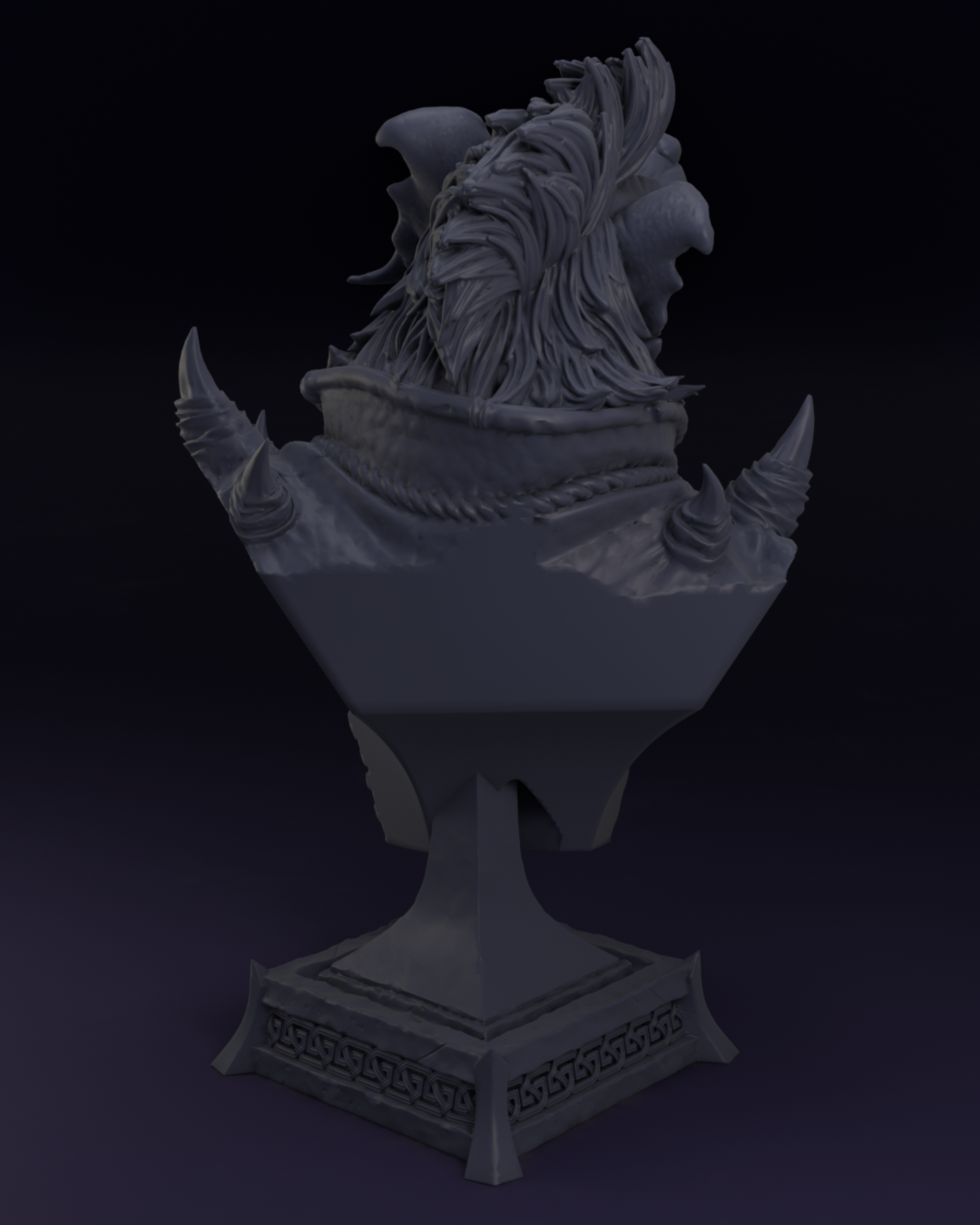 Waergar Warbard Bust - The Witchguild