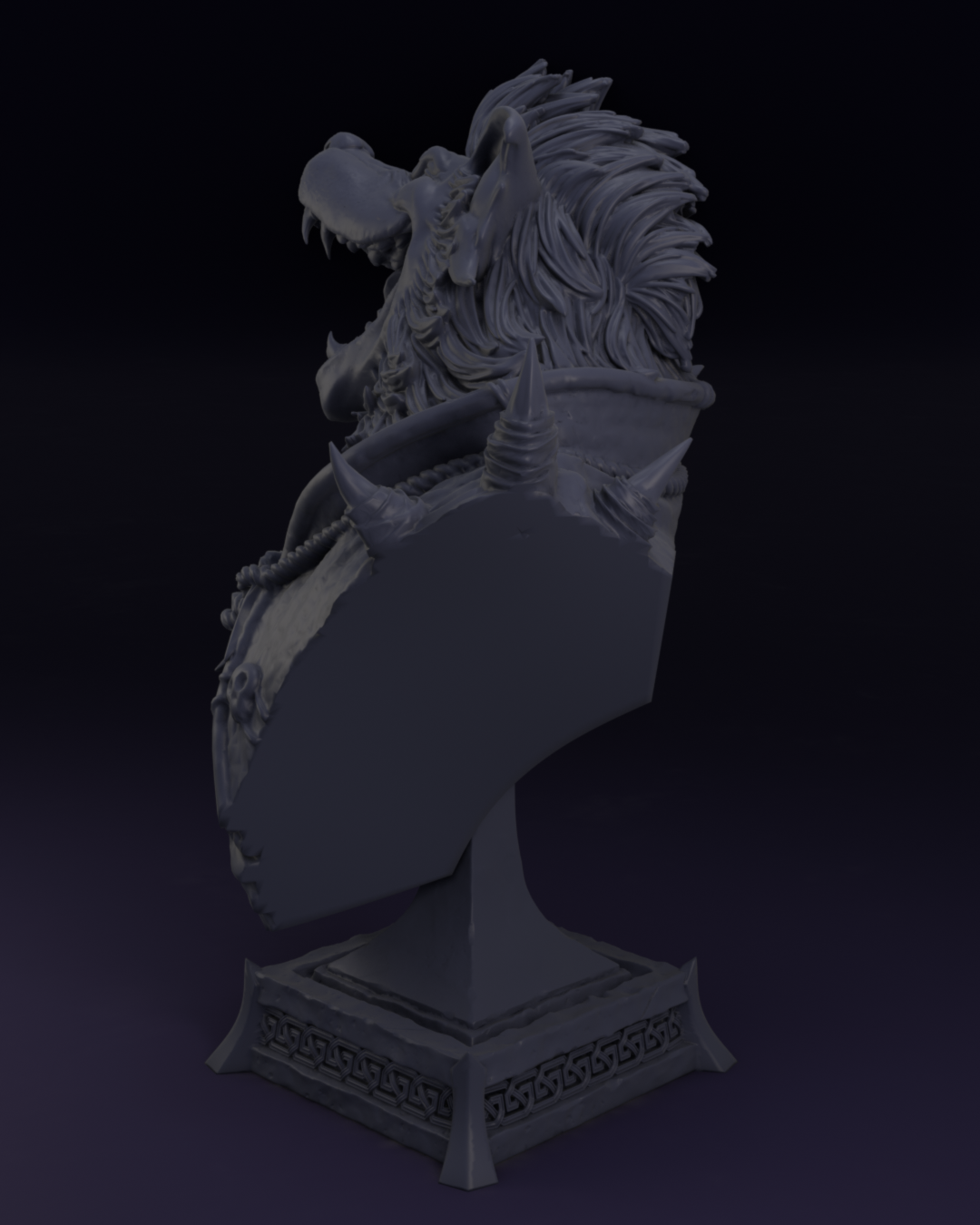 Waergar Warbard Bust - The Witchguild