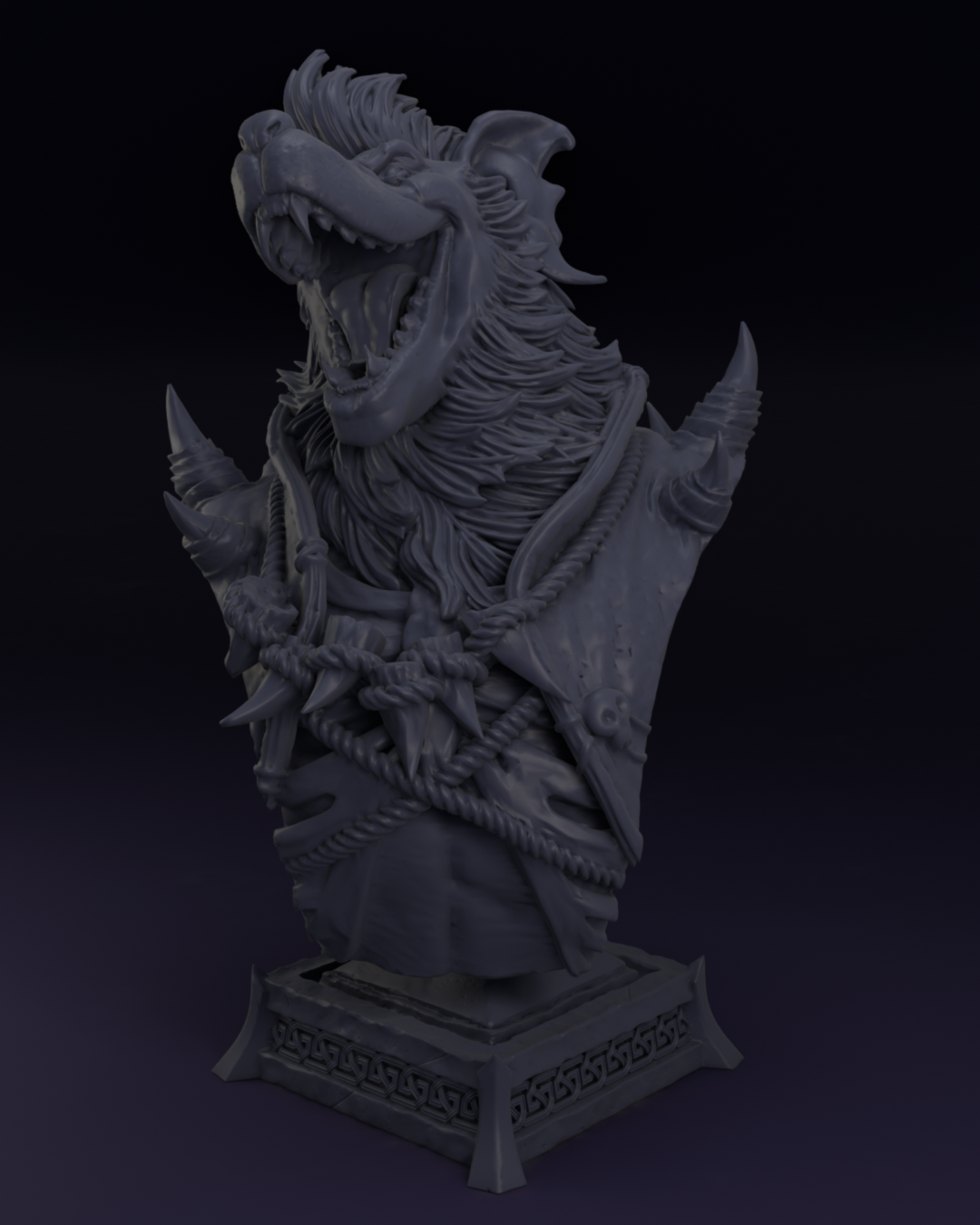 Waergar Warbard Bust - The Witchguild