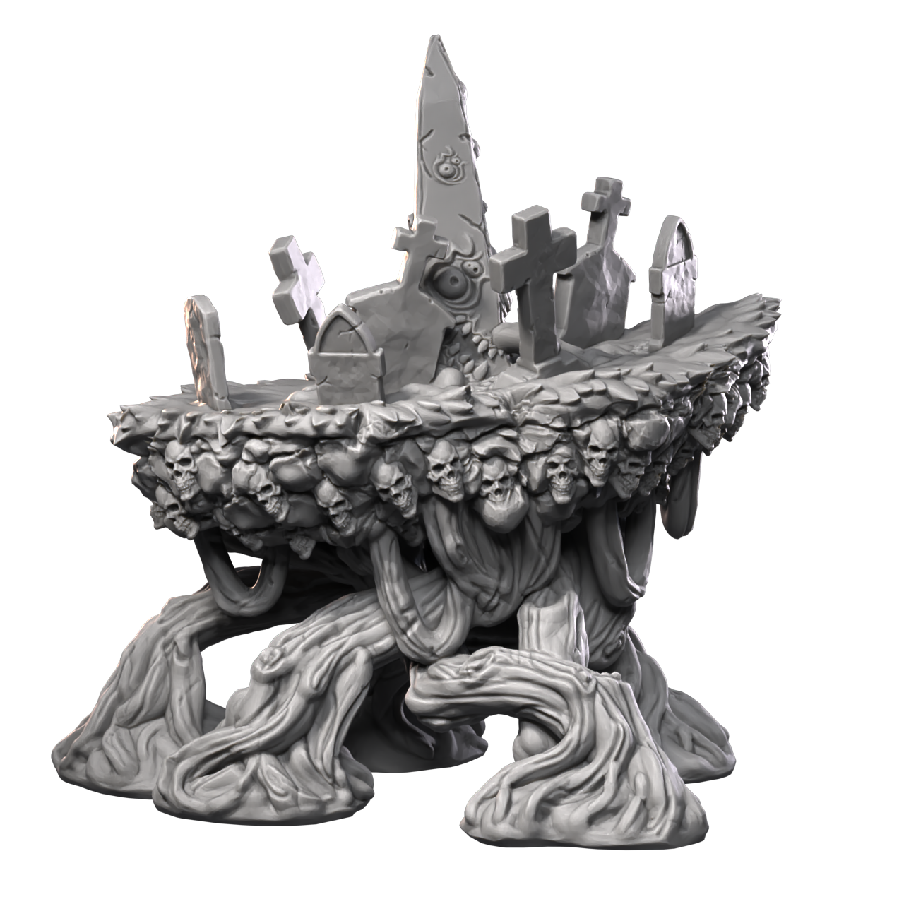 a sculpture of a group of people in a boat