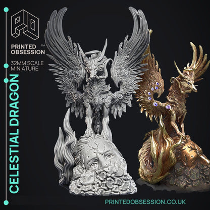 Celestial Dragon - Year of the Dragons by Printed Obsession