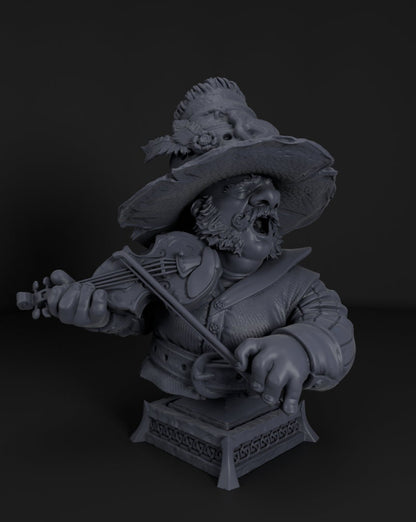 Fiddle Master Felix Bust - The Witchguild