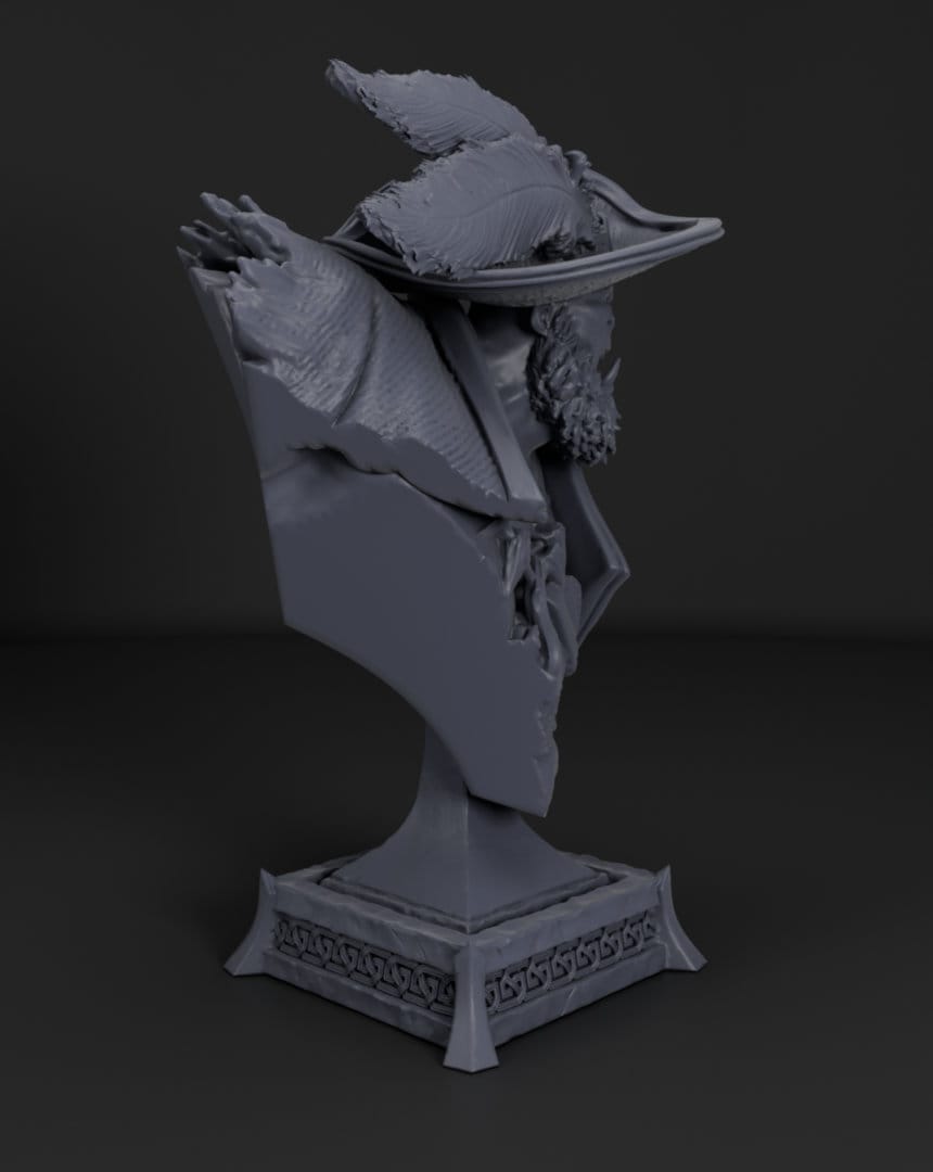 Saltworn Seagazer Bust - The Witchguild