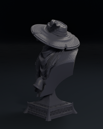 Iron Mask Cleric Bust - The Witchguild