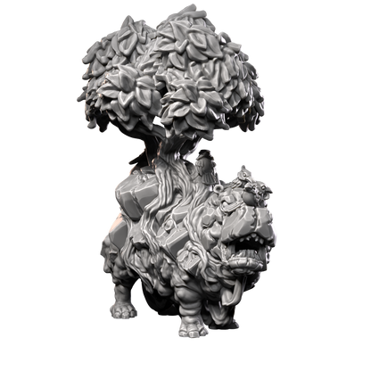 Mud Hippo - Elemental Creatures by Printed Obsession