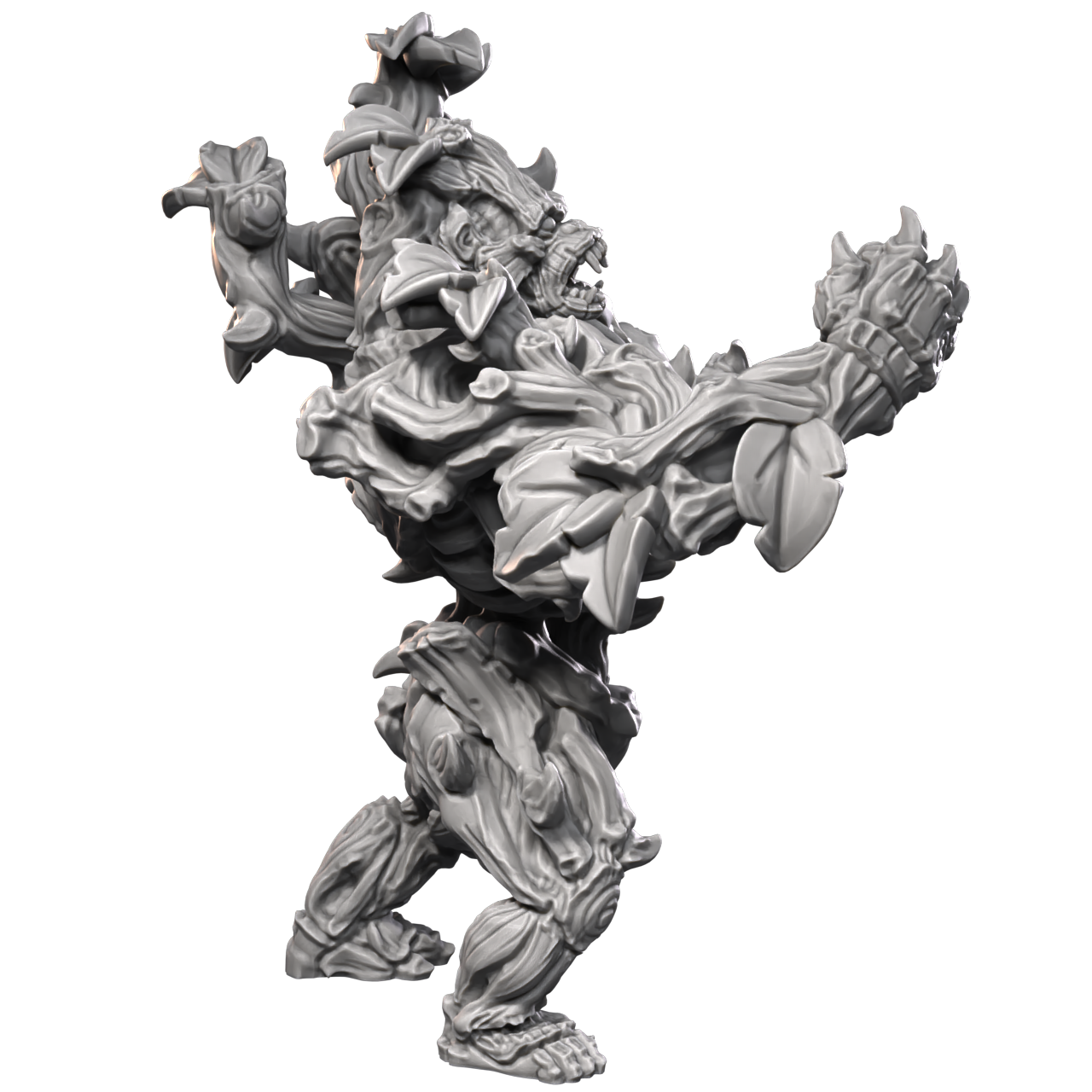 Thorn Gorilla - Elemental Creatures by Printed Obsession