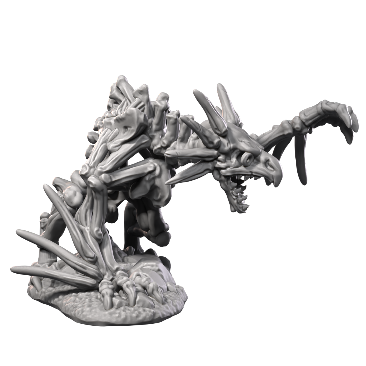 Owlbear Skeleton - Halloween by Printed Obsession