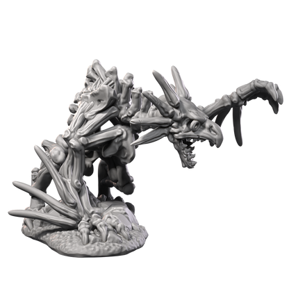 Owlbear Skeleton - Halloween by Printed Obsession