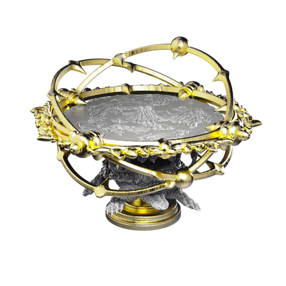 Discus Orrery - The Wandering Discus by Printed Obsession