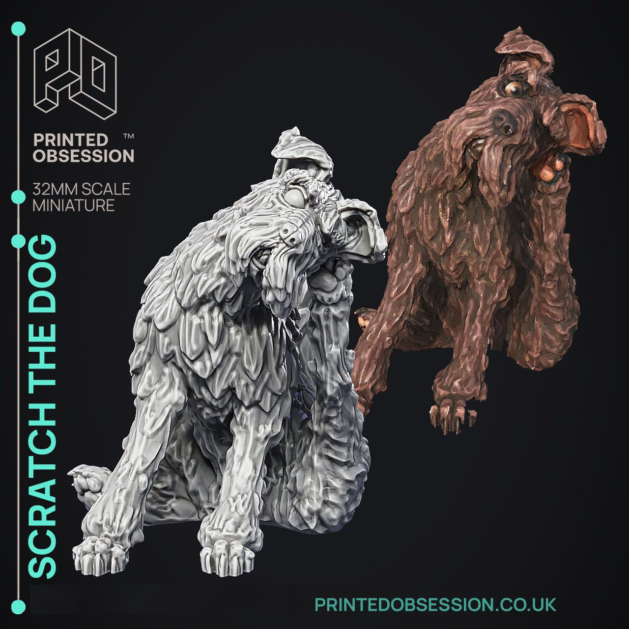 Scratch - The Wandering Discus by Printed Obsession