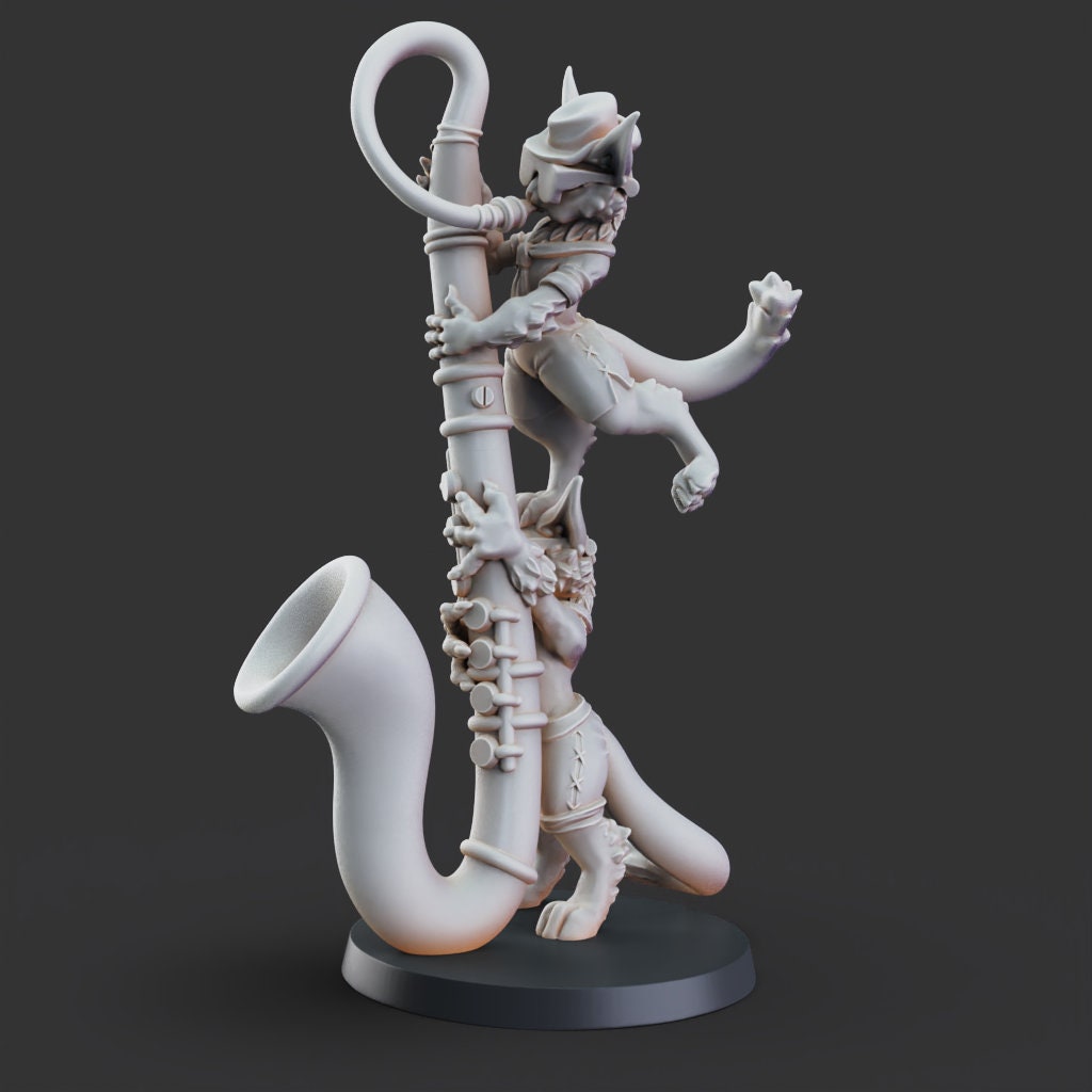 The Saxy Bards - Tabaxi Caravan by Printed Obsession