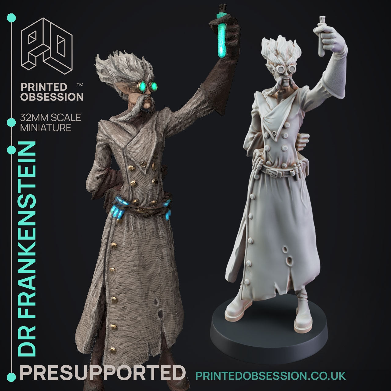 Doctor Frankenstein - Frankenstein's Lab by Printed Obsession