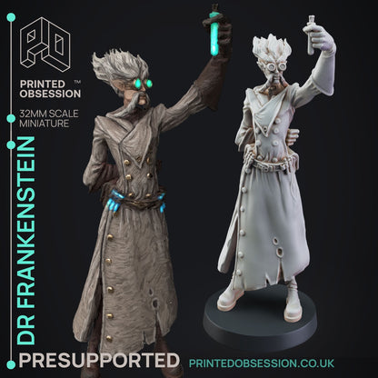 Doctor Frankenstein - Frankenstein's Lab by Printed Obsession