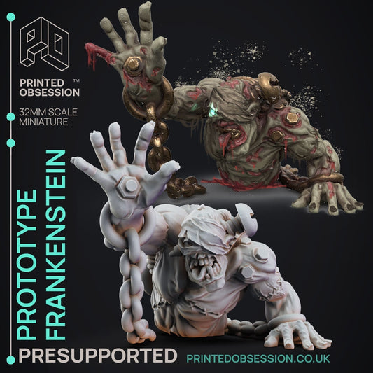 The Prototype - Frankenstein's Lab by Printed Obsession