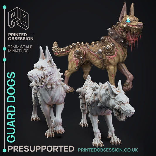 Guard Dogs - Frankenstein's Lab by Printed Obsession