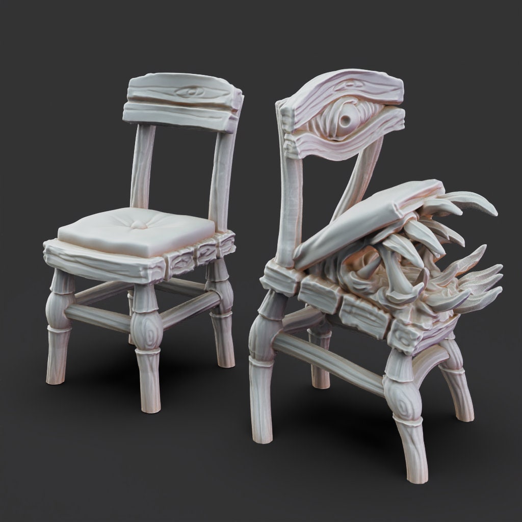 Furniture Mimics - Ninja & Mimics by Printed Obsession