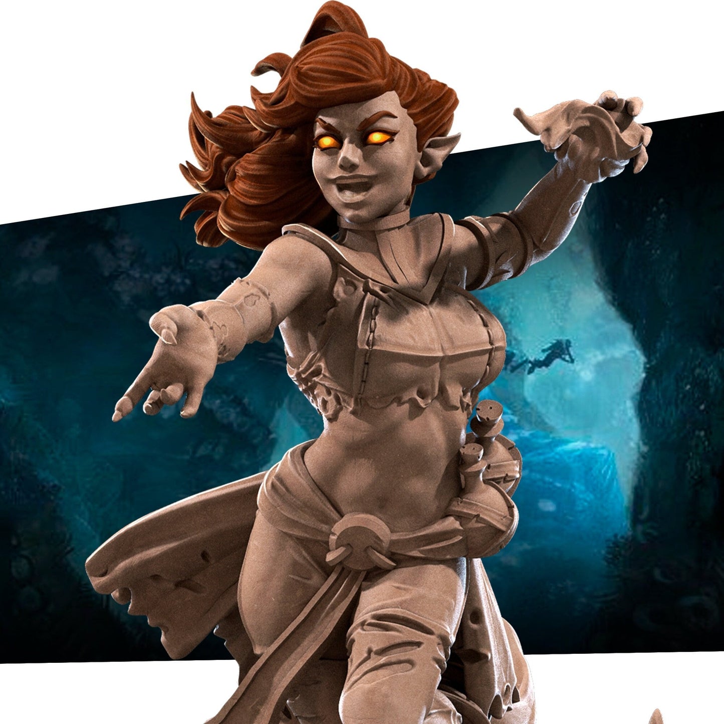 Ember the Ifrit (Fire) Genasi - Bite the Bullet