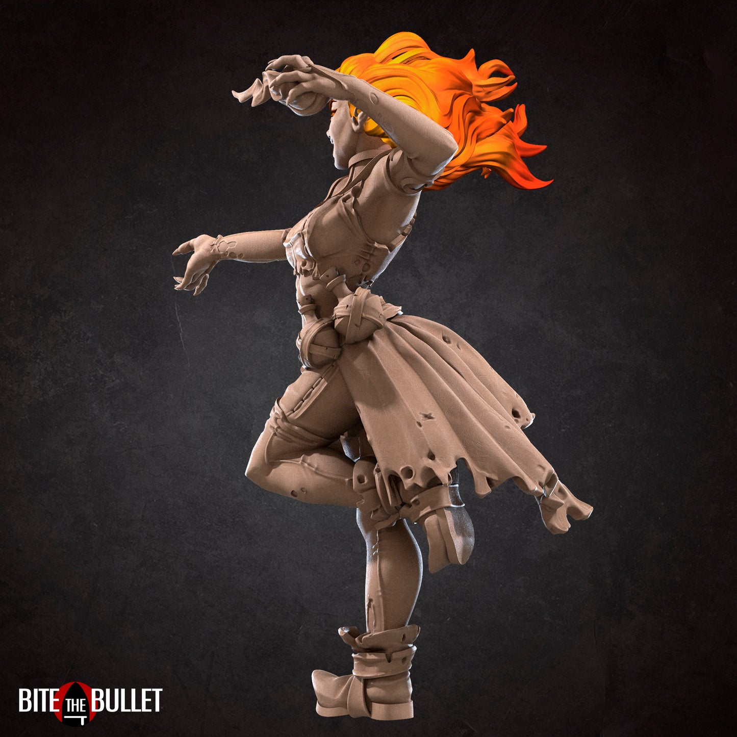 Ember the Ifrit (Fire) Genasi - Bite the Bullet