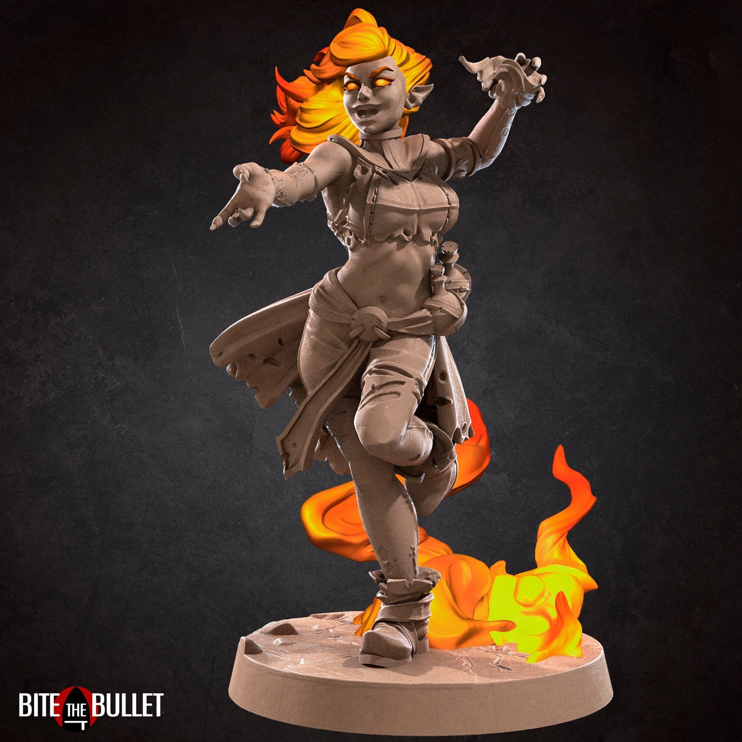 Ember the Ifrit (Fire) Genasi - Bite the Bullet