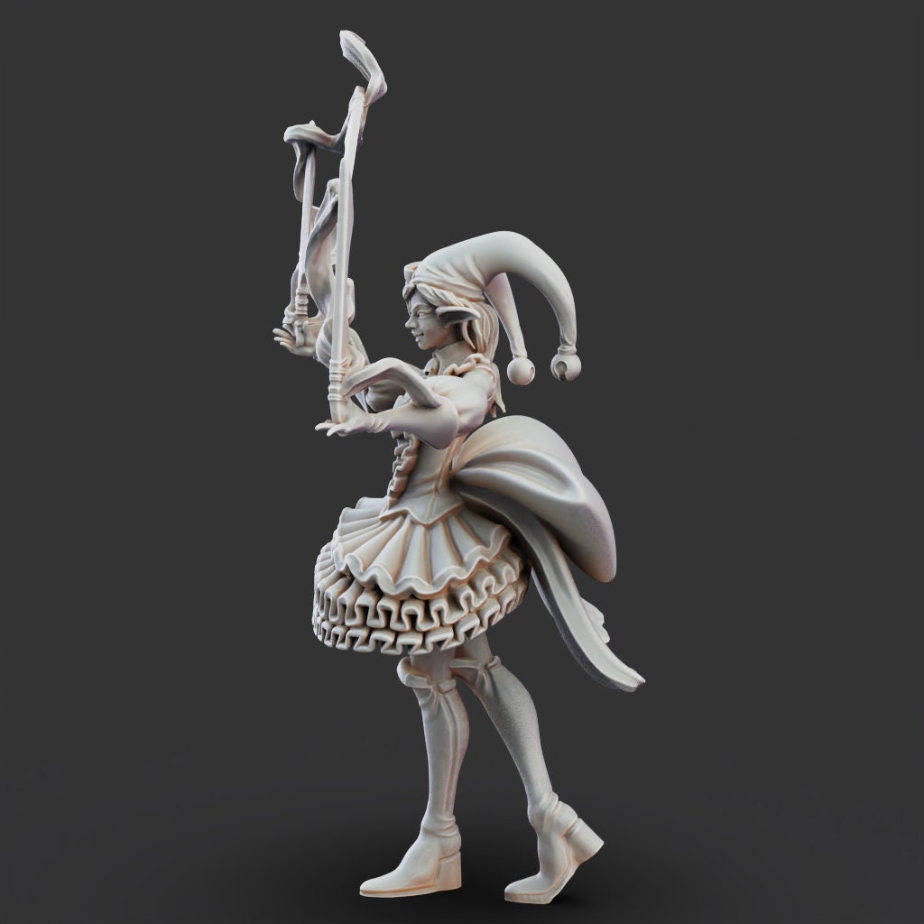 Stabitha the Jester - Circus of Horrors by Printed Obsession