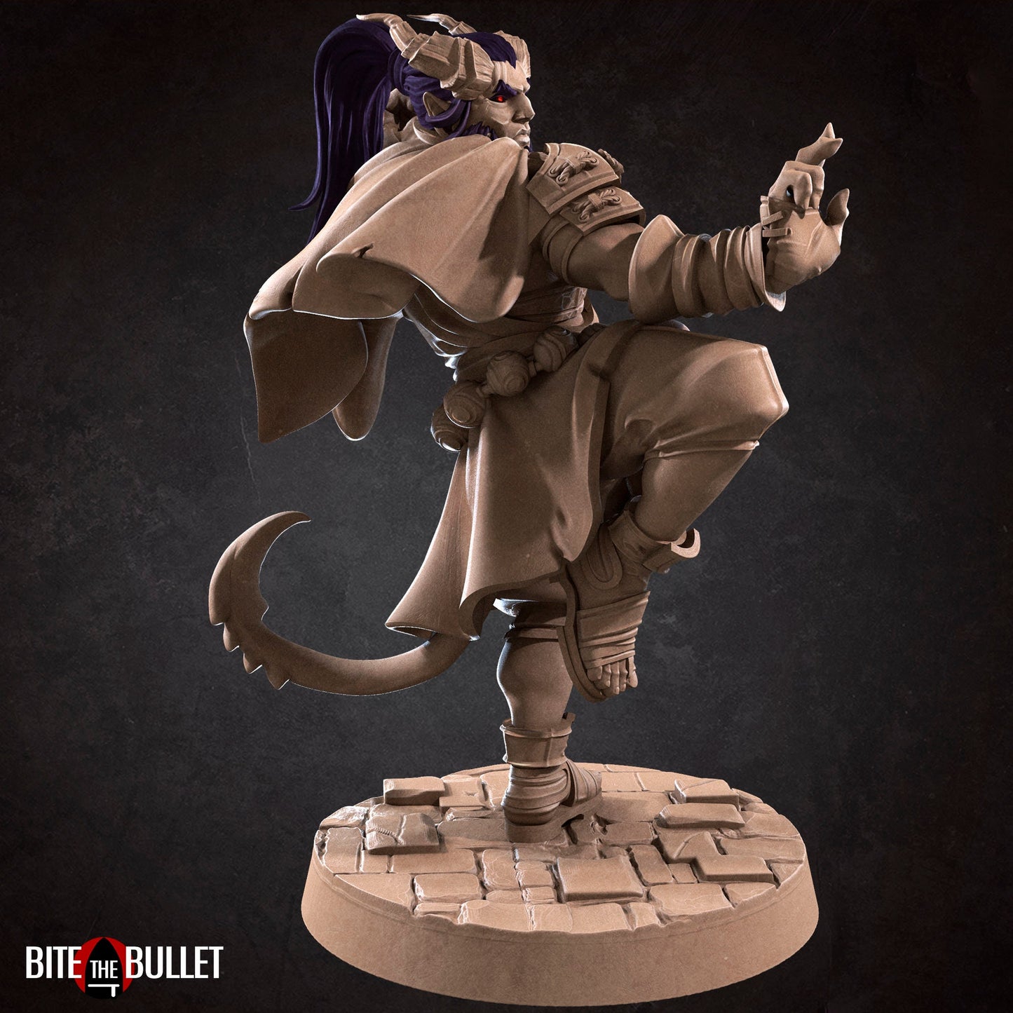 Tiefling Monk- Bite the Bullet