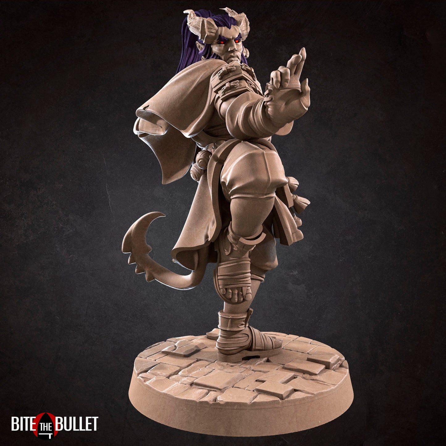 Tiefling Monk- Bite the Bullet