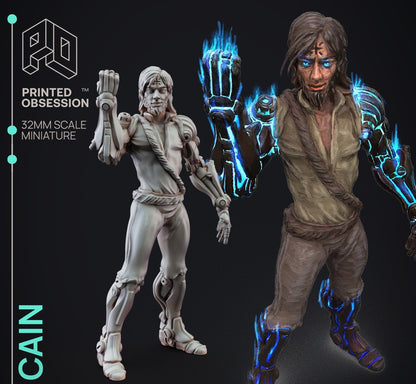 Cain the Guardian - SCP by Printed Obsession